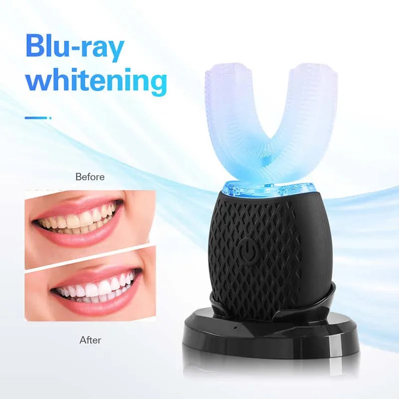 U-Shape Electric Toothbrush LED Display | 360° Sonic Whitening