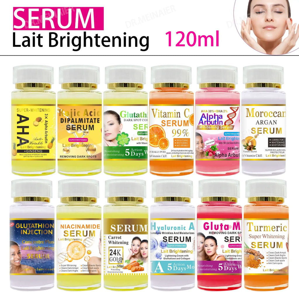 Glutathione Serum Face Eye Brightening Skin Dark Spot Corrector