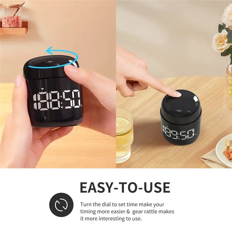 A36T-Large LED Display Countdown Countup Digital Kitchen Timer Volume