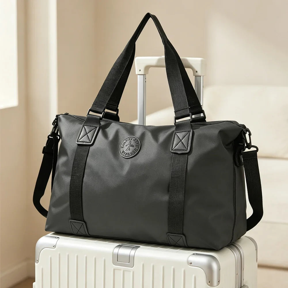 Waterproof Oxford Travel Duffel Bag Large Capacity Wet Dry Gym