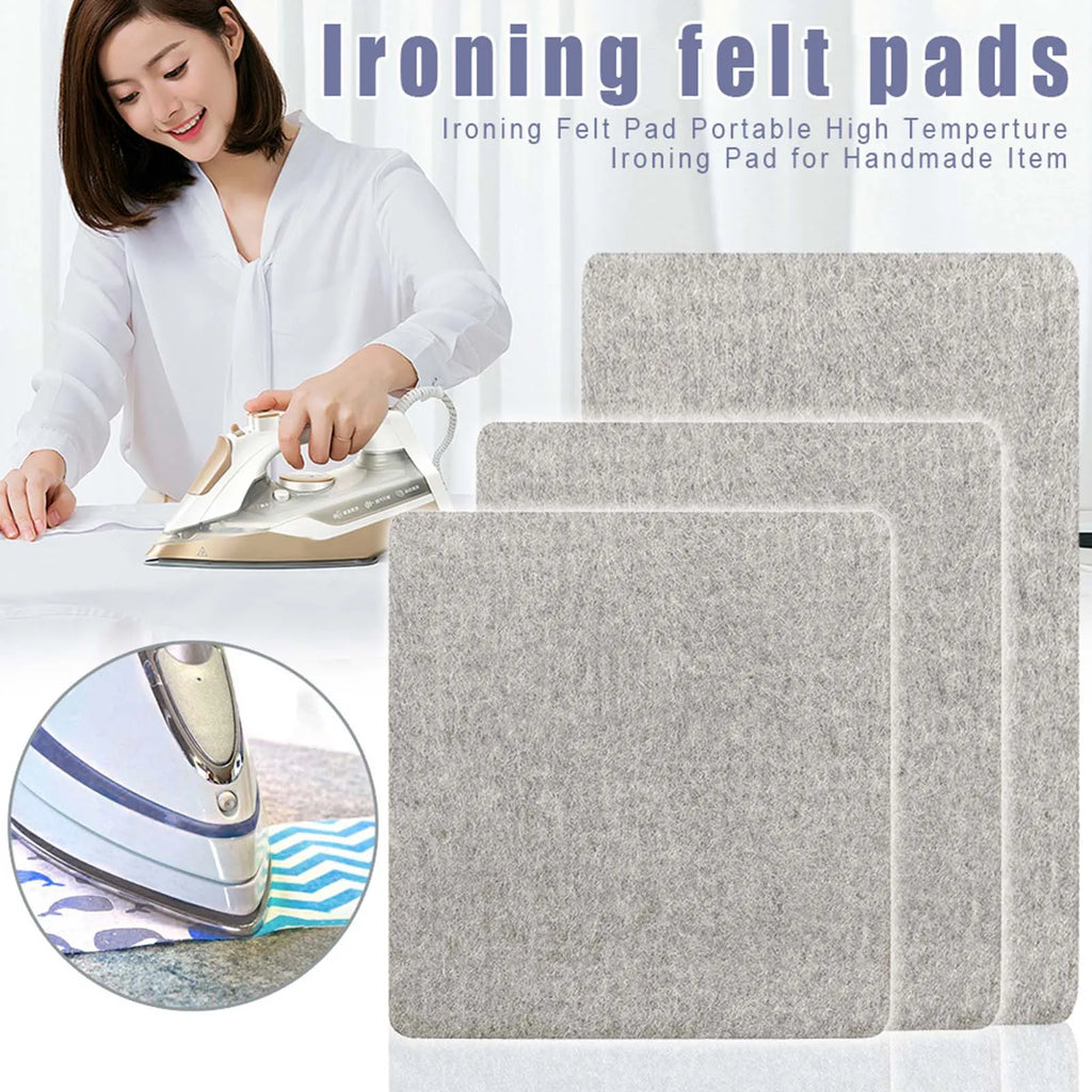 Wool Ironing Mat | Heat-Resistant Quilting Pressing Pad
