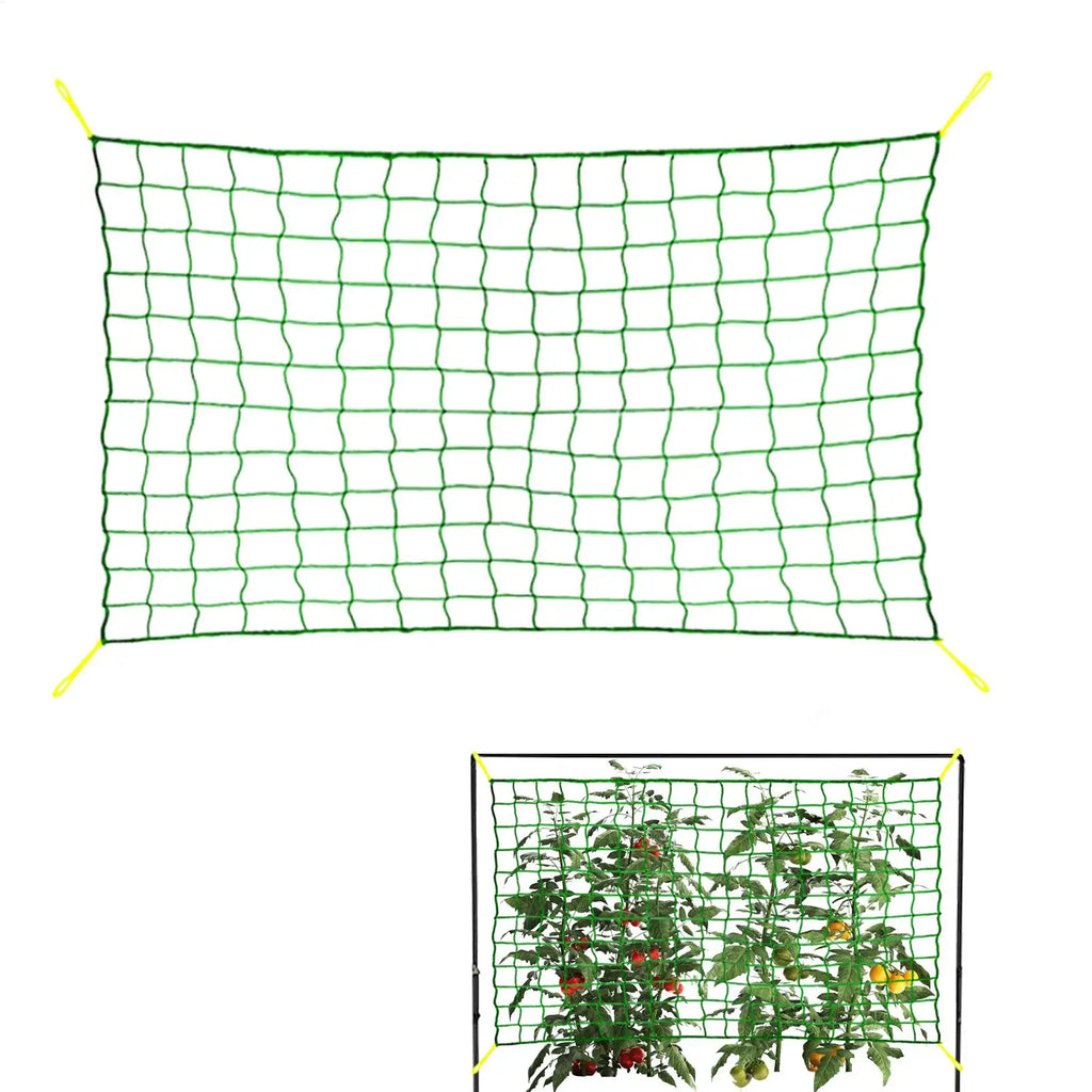 Plant Trellis Netting for Climbing Plants – Polyester Grow Net