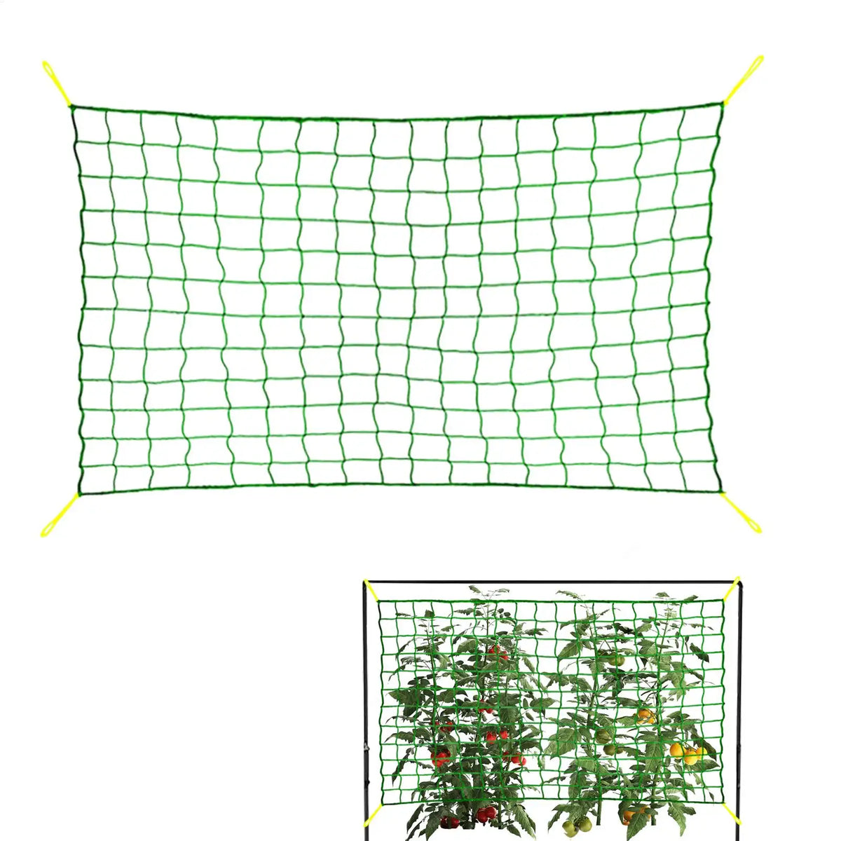 Plant Trellis Netting for Climbing Plants – Polyester Grow Net
