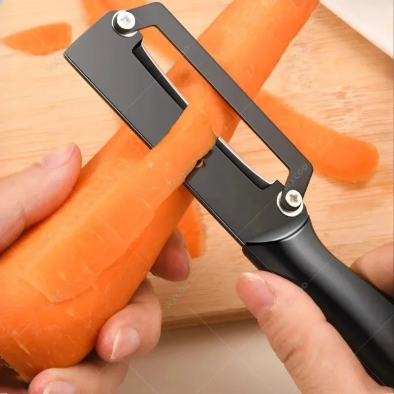 WXCOO All-Steel Fruit & Vegetable Peeler | Kitchen Peeling Tool
