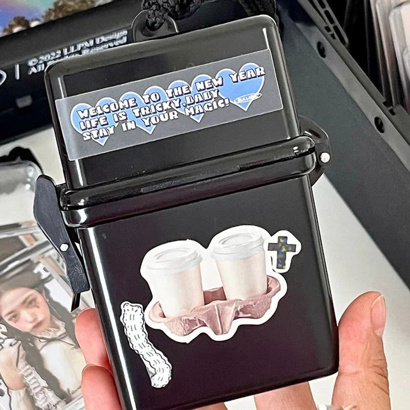 Ins Toploader Photocards Storage Box Kpop Idol Photo Card Holder
