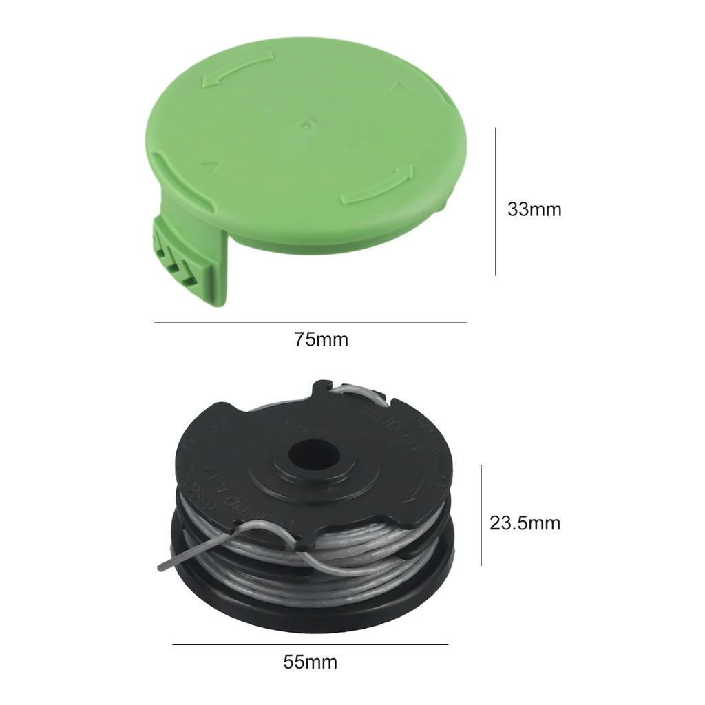 Trimmer Line Spool & Cap 29187 – Greenworks 40V G40LT G40LTK2