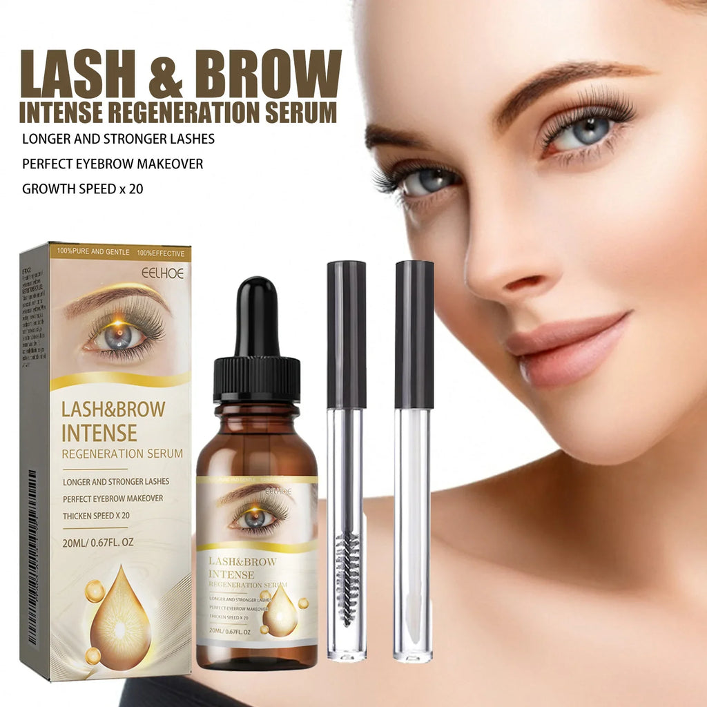 EELHOE Eyelash Growth Serum – Longer Thicker Curled Lashes 20ml