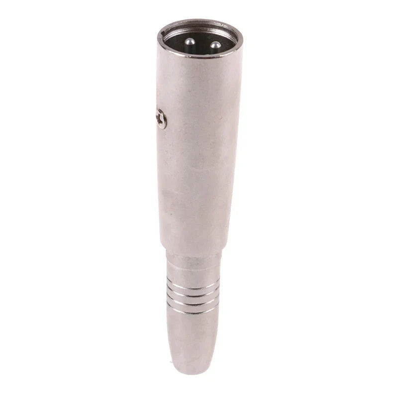 XLR Male to 6.35mm 1/4" Mono Female Audio Adapter