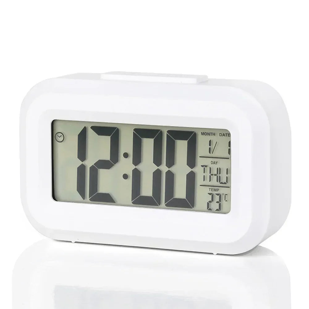 LED Digital Alarm Clock | Calendar, Temperature & Backlight