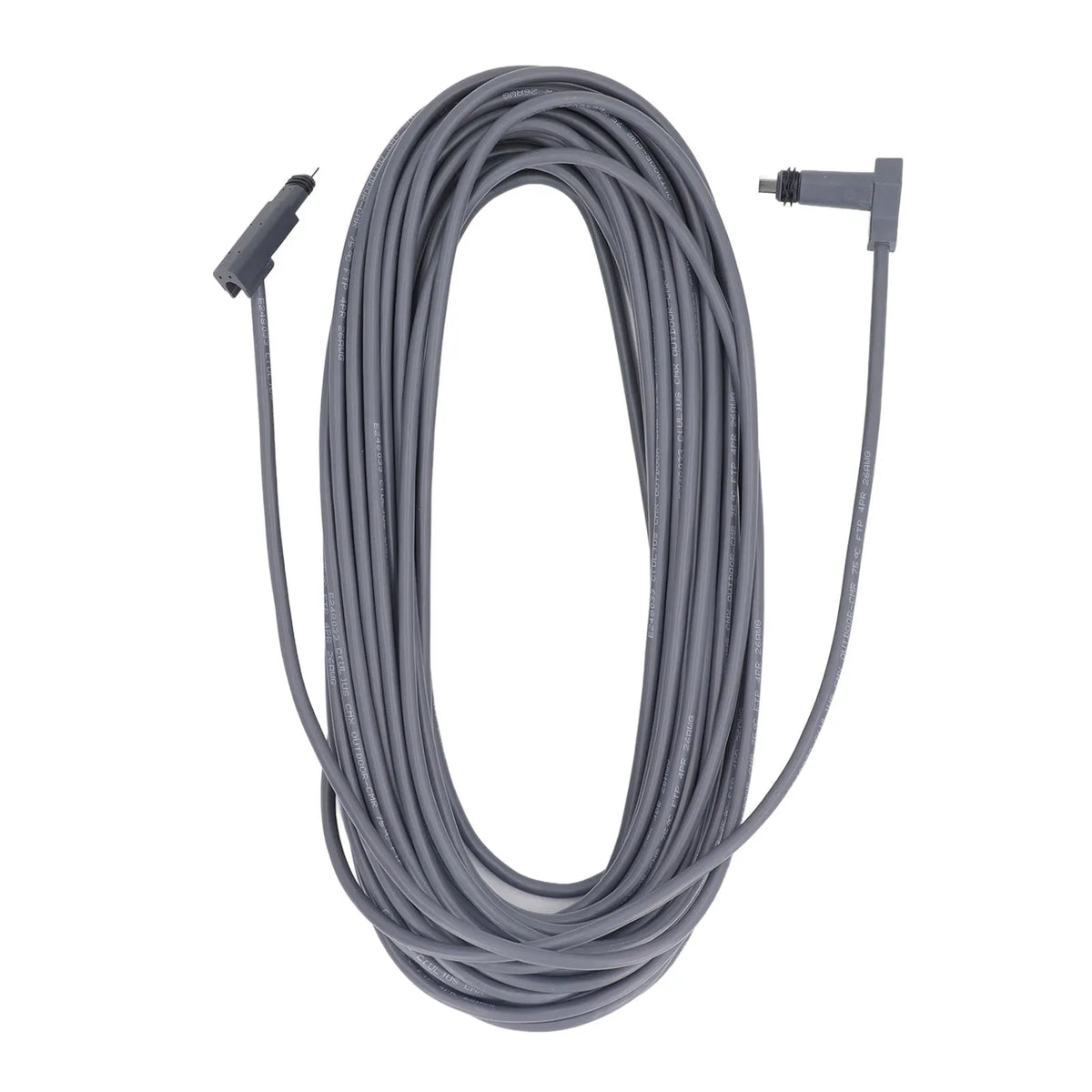 Rectangular Satellite Replacement Cable 100ft Router Networking