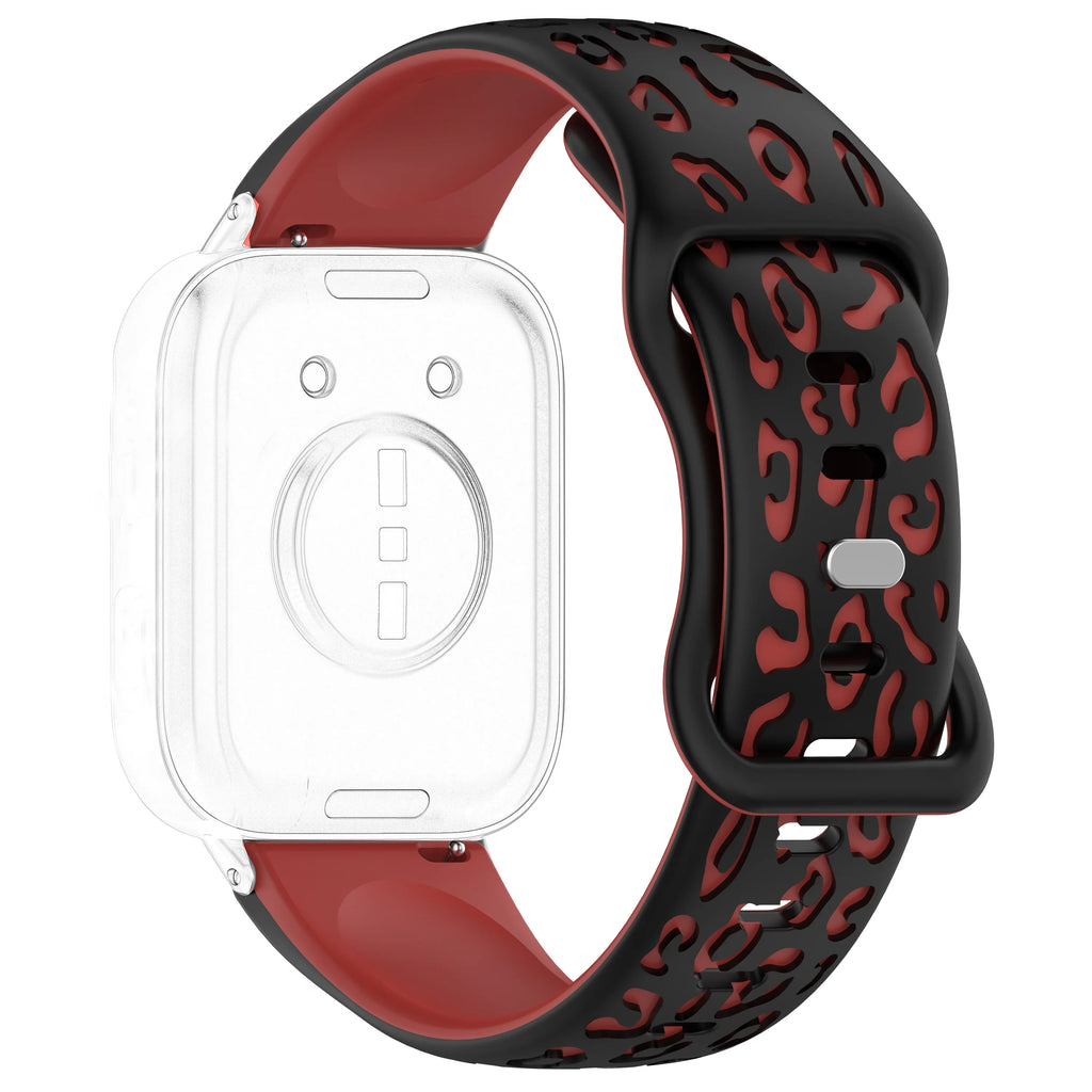 Silicone Leopard Watch Band 18/20/22mm – Amazfit, Samsung, Huawei