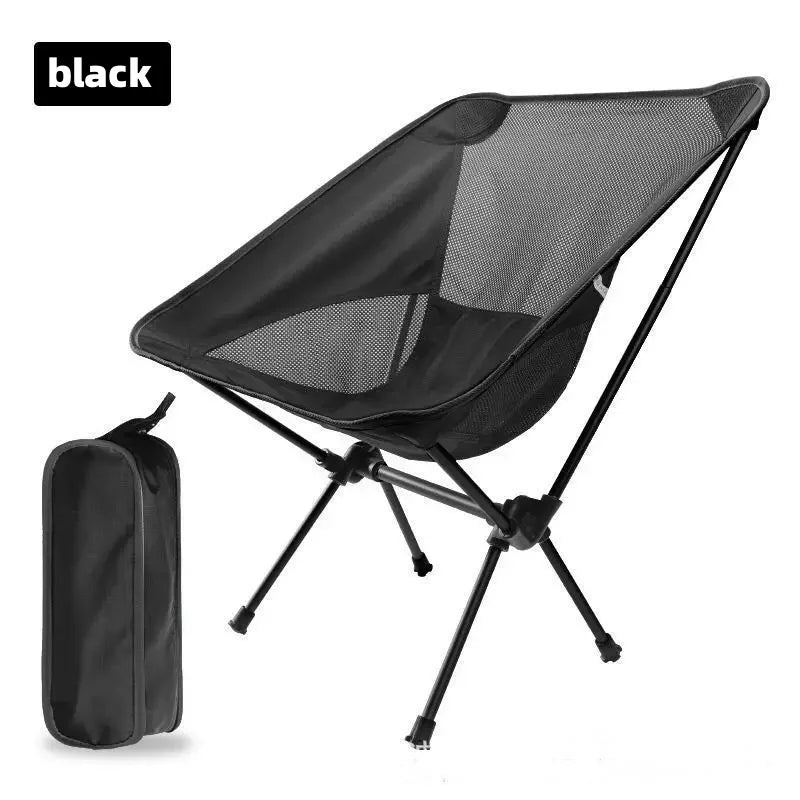 Ultra-Light Aluminum Folding Moon Chair | Portable Camping Chair