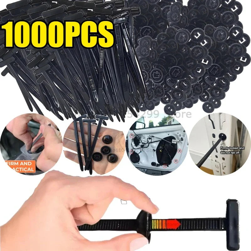 Heavy Duty UV-Resistant Nylon Zip Ties | Self-Locking Cable Ties