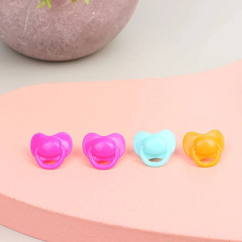 20 Pcs Miniature Dollhouse Pacifiers | 1:12 Scale Doll Accessories