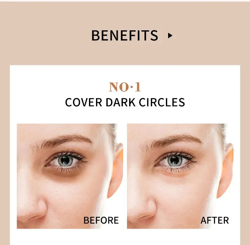 Lakerain High Coverage Concealer BB Cream – Waterproof, All Skin