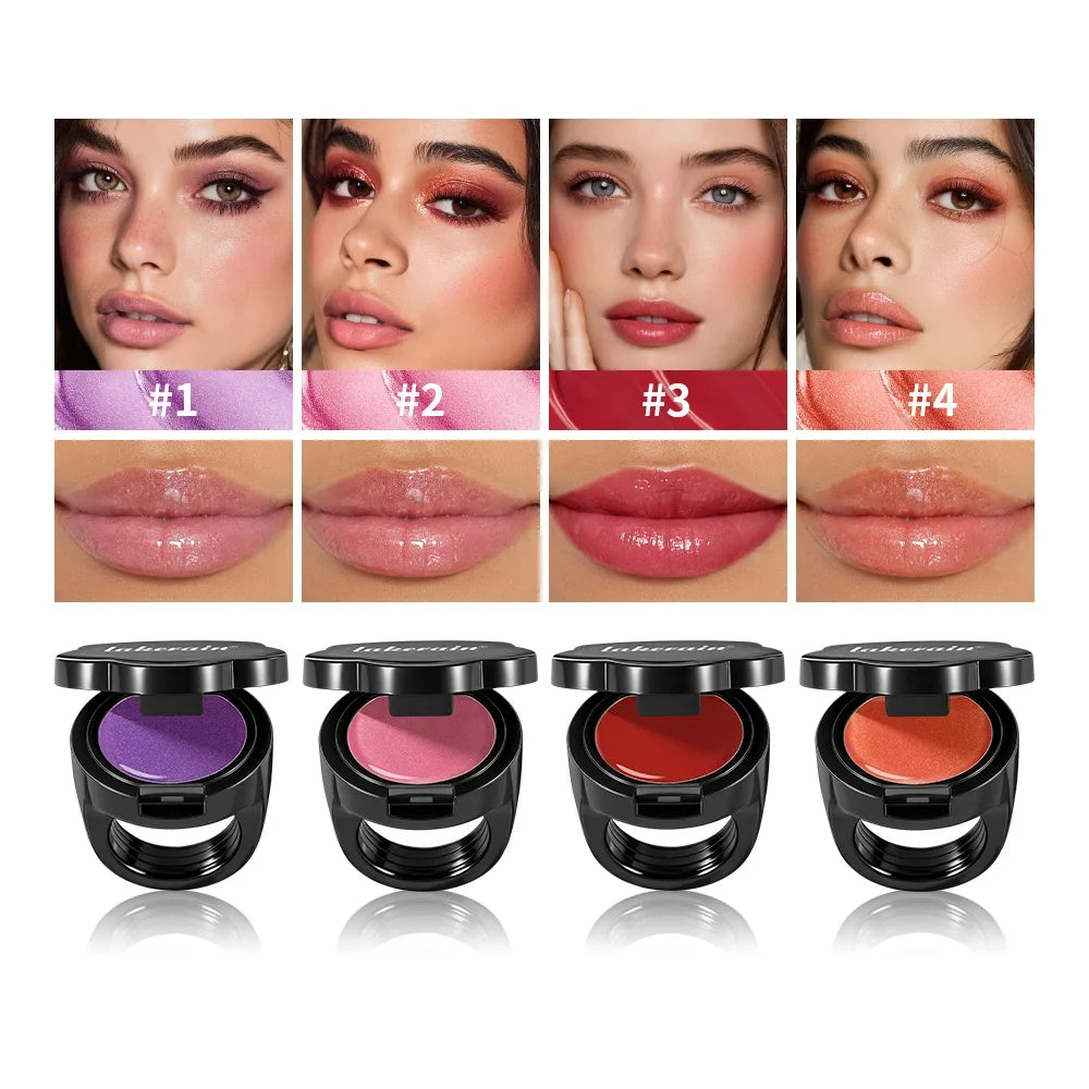 Ring Rouge Lip & Cheek Gloss – Pearl Shine, Long-Lasting Tint