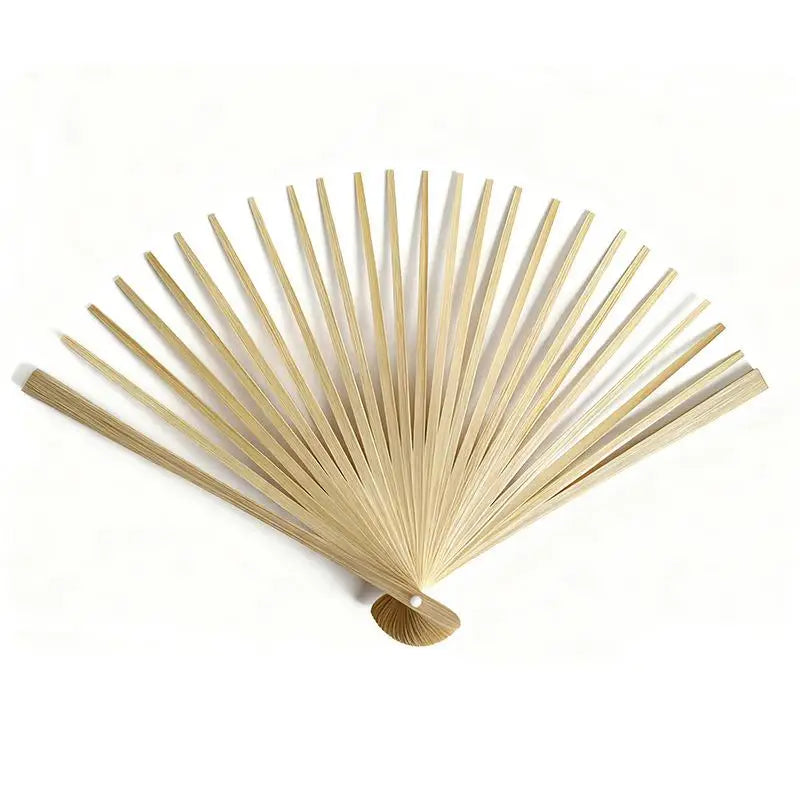 DIY Bamboo Folding Fan Kit – Unfinished Japanese Style Craft