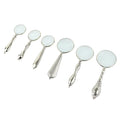 All Metal Magnifying Glass Set – 6-Piece Gift Box Collection