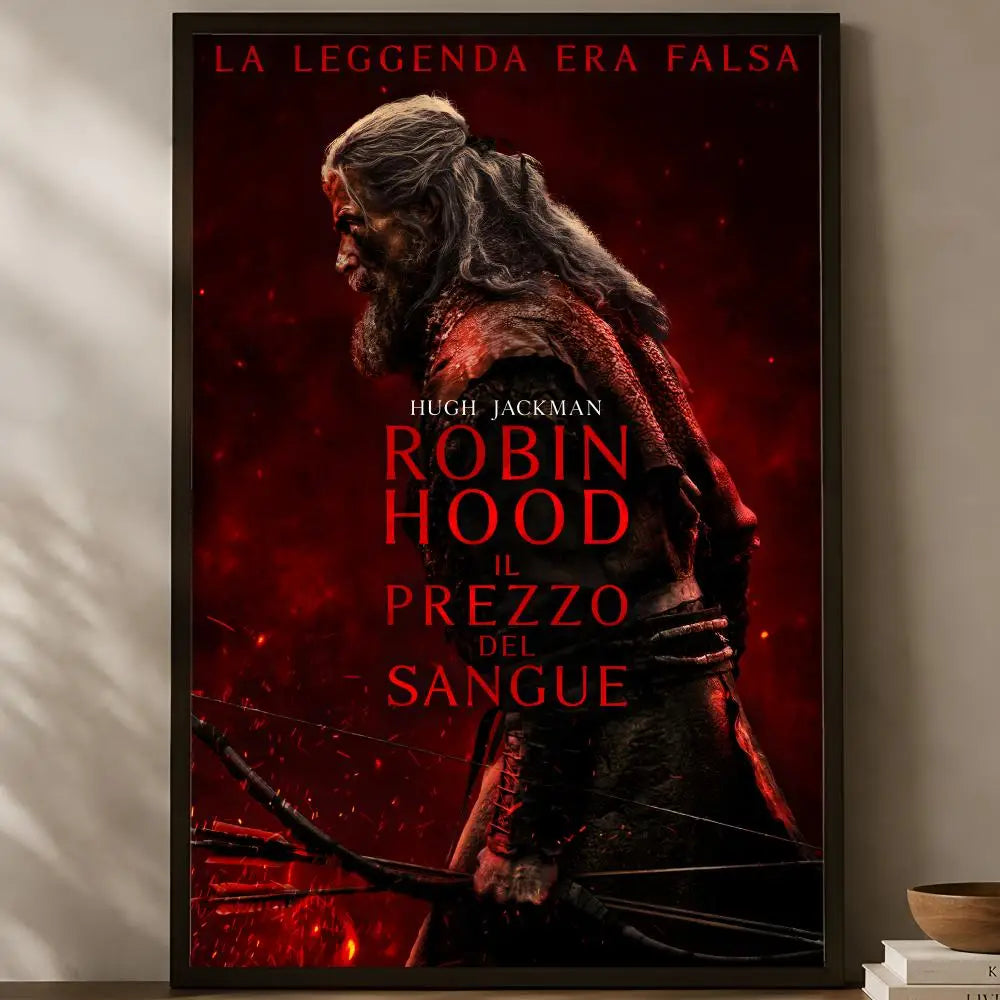 Death of Robin Hood Movie Poster – HD Self-Stick PVC Wall Art