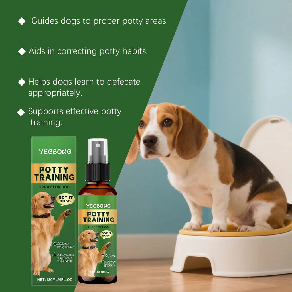 Pet Toilet Training Spray – Dog & Cat Potty Attractant 120ml