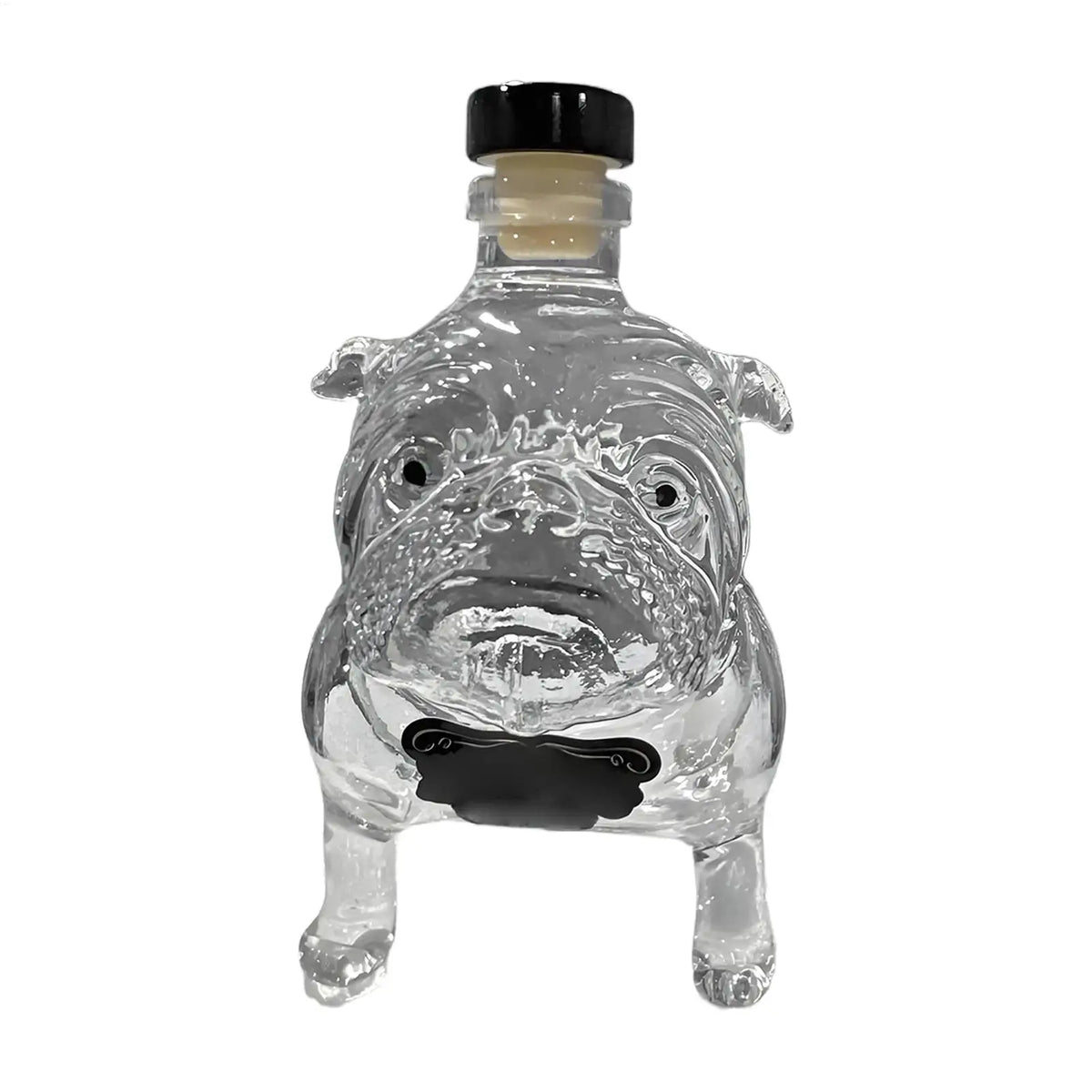 Funny Dog Whiskey Bottle Unique Decanter Glass Collectible Novelty