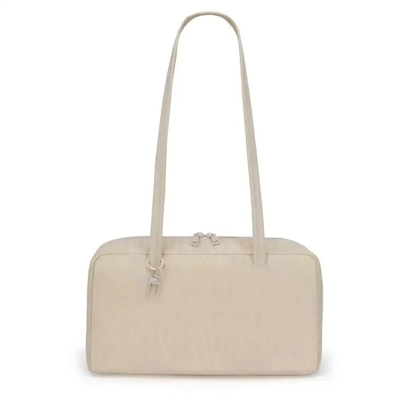 Minimalist Nylon Shoulder Tote Bag – Large Capacity for Women