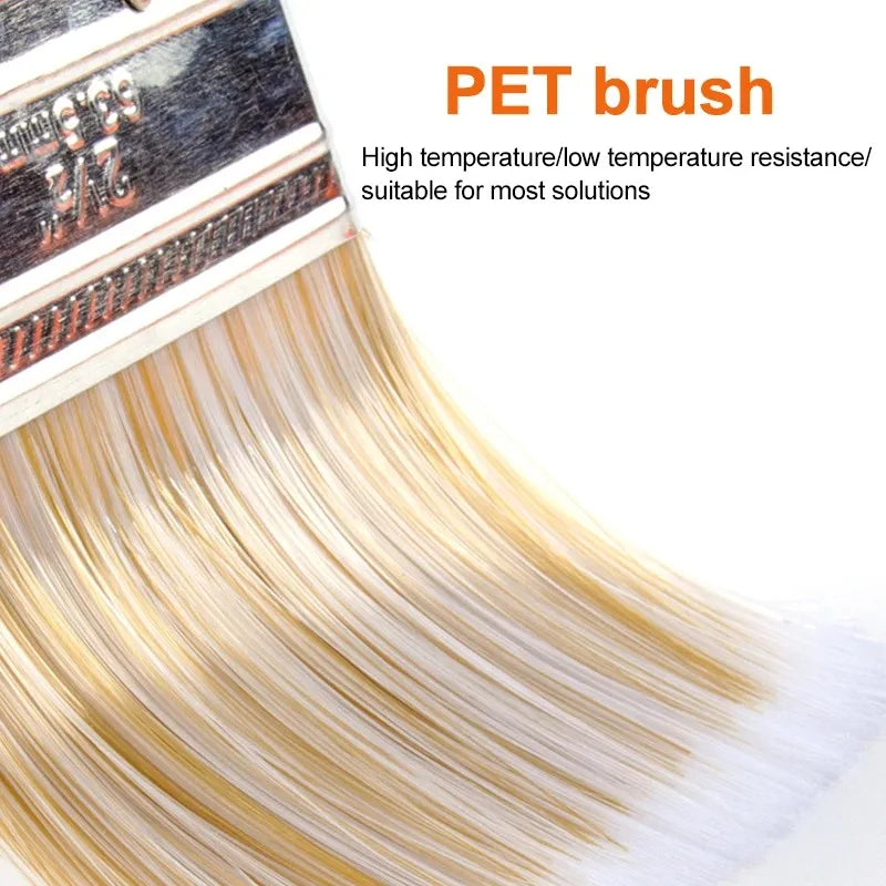 PET Soft Bristle Wall Paint Brush | ABS Handle DIY Tool
