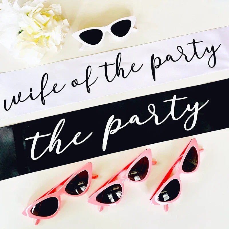 Wife of the Party Sash | Bridal Shower Bachelorette Gift
