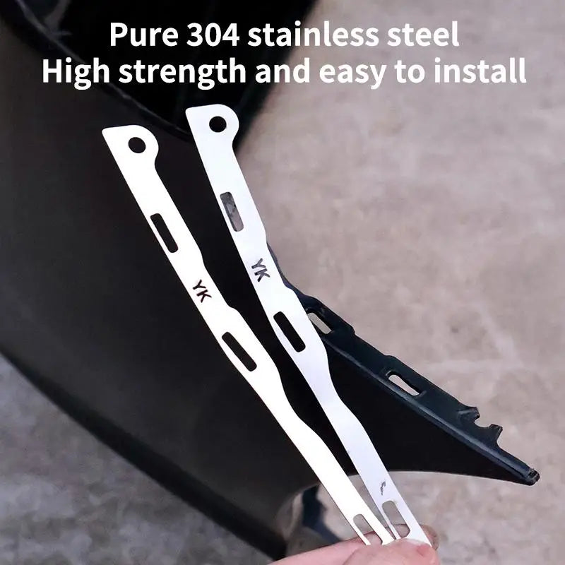 Civic 8th Gen FA1 Front Bumper Repair Brackets – 304 Steel 2Pcs