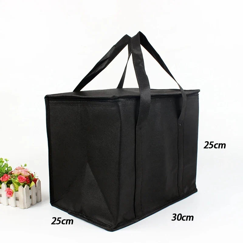Foldable Aluminum Foil Insulated Thermal Cooler Bag | Waterproof