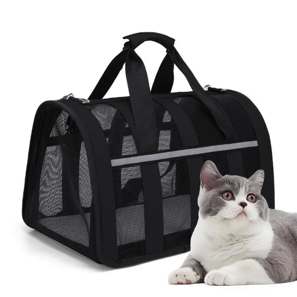 Airline Approved Pet Carrier Bag for Cats & Dogs 34x24cm