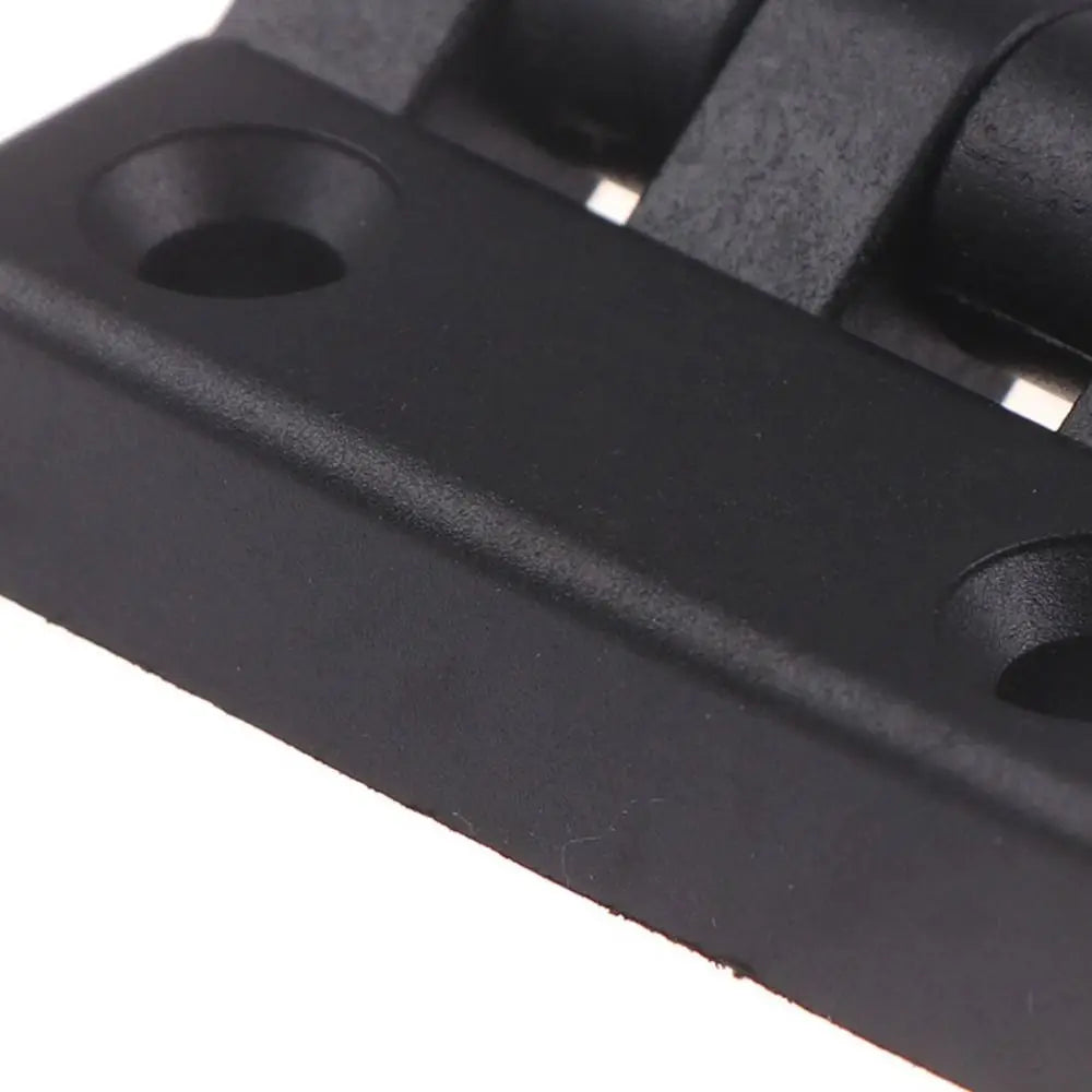 Professional ABS Plastic Door Hinge Black Durable Cabinet