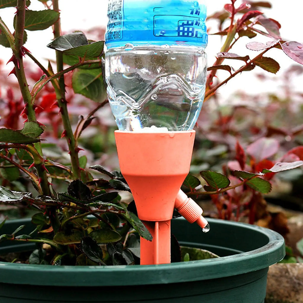 Plant Watering Spikes 3-Pack | Automatic Drip Irrigation Stakes