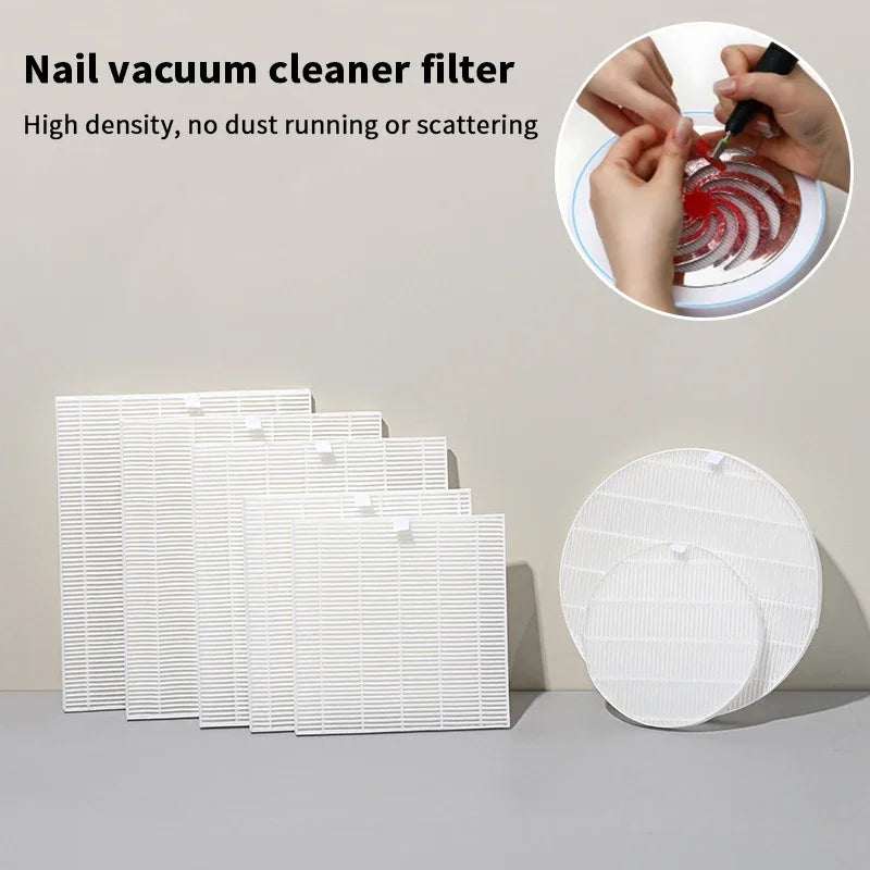 Nail Dust Collector Replacement Filter | Reusable Vacuum Screen