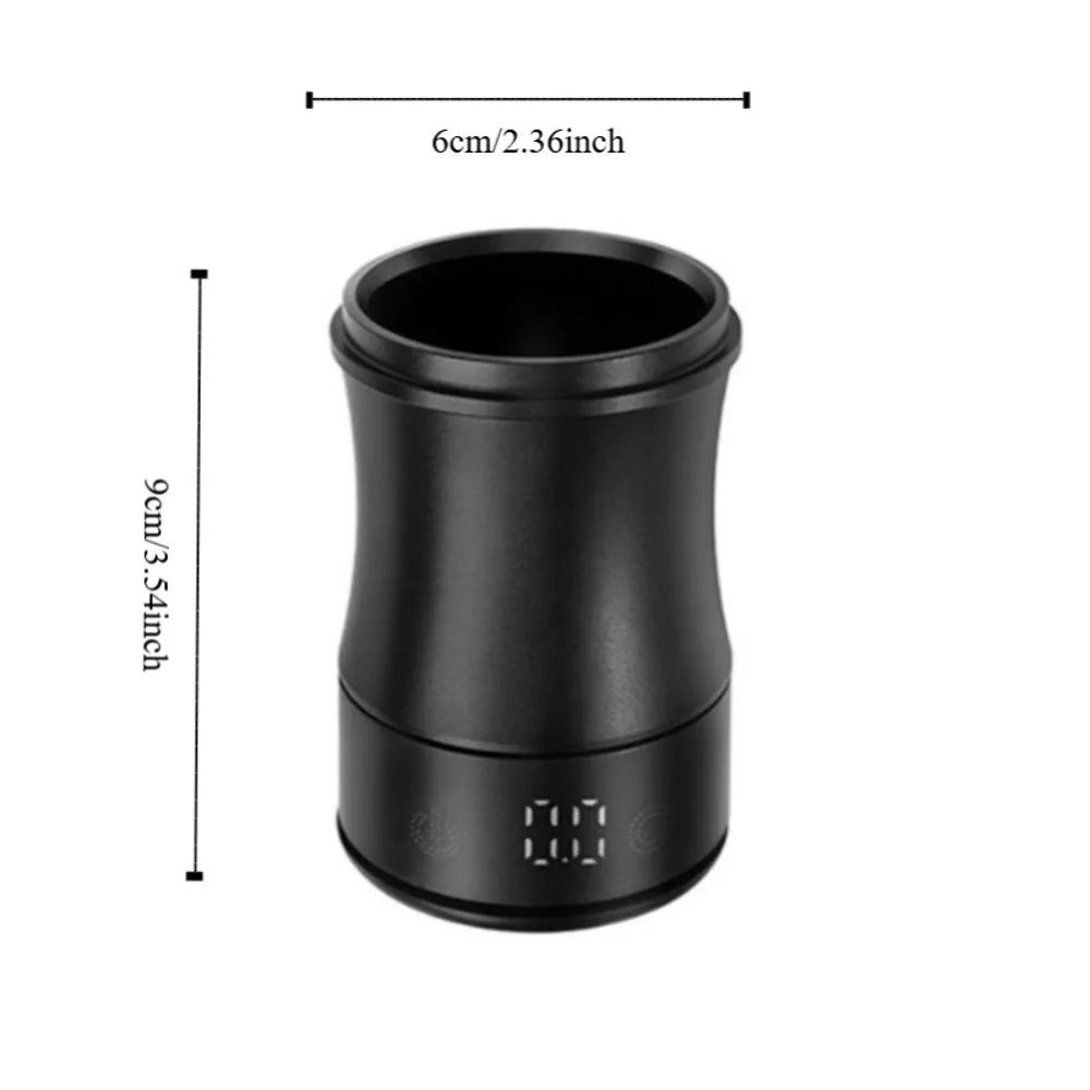 58mm Electronic Coffee Dosing Cup with LED Scale | Aluminium