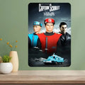 Captain Scarlett & Mysterons Classic TV Metal Wall Sign