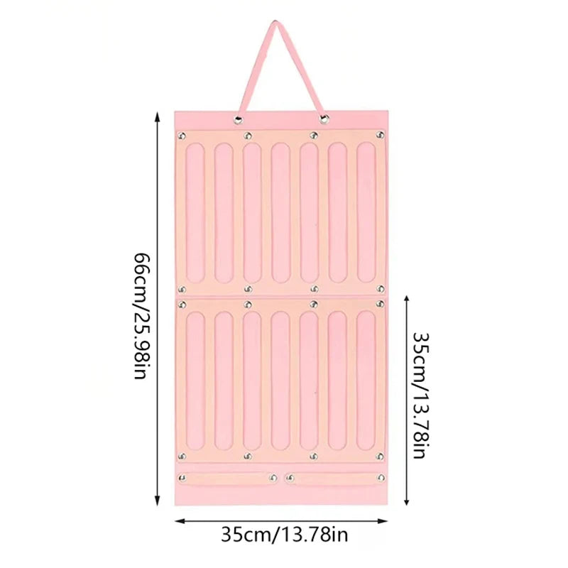 Hair Bow & Headband Wall Organizer – Girls Room Storage Bag