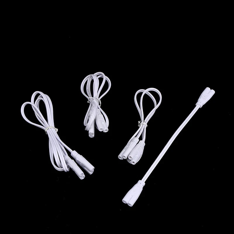 T4 T5 T8 LED Tube Connector Cable – Flexible 2-Pin Linking Cord