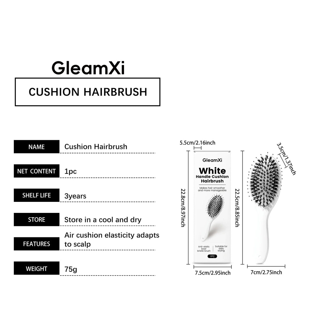 Volumizing Air Cushion Comb – Anti-Static & Scalp Massage Brush