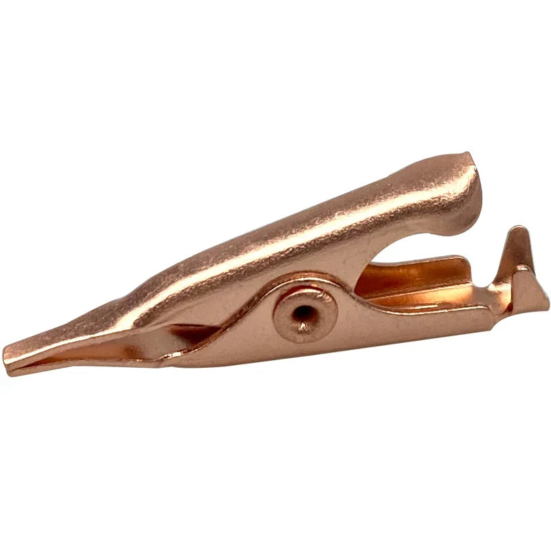 LOT Pure Copper Alligator Clip Flat-mouthed Small Without Toothed