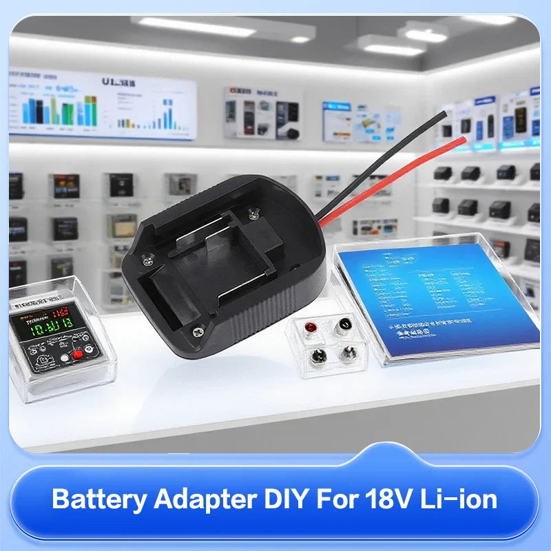 DIY Battery Cable Adapter Connector Output 18V Li-ion BL1830 BL1840