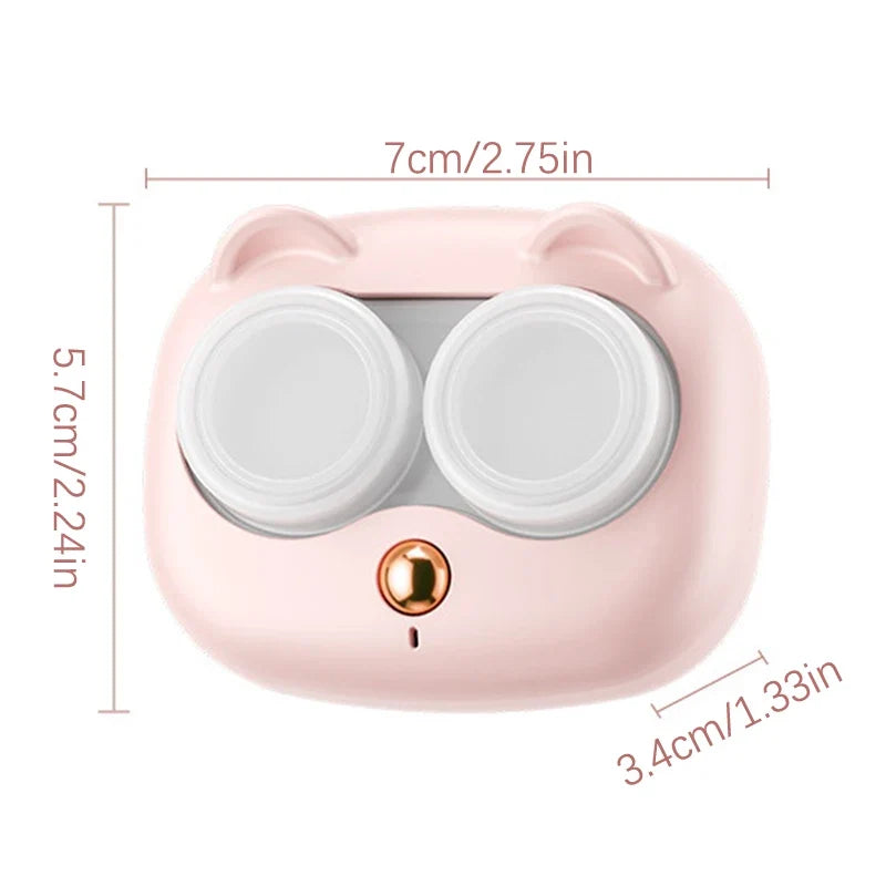 Ultrasonic Contact Lens Cleaner | Portable High-Frequency