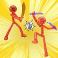 3D Printed Stickman Action Figure – DIY Multi-Jointed Robot Toy
