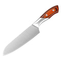 Professional 6.5-Inch Chef's Knife – Stainless Steel Wood Handle
