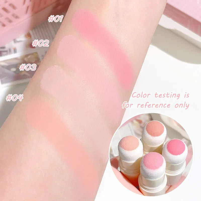 SADOER Cloud Velvet Blush Stick – Dual-Use Lips & Cheeks