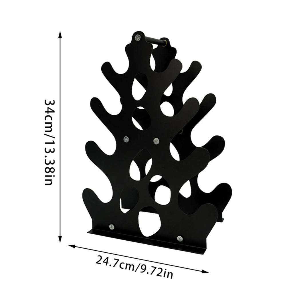 3-Tier Dumbbell Rack Stand – Compact Home Gym Storage