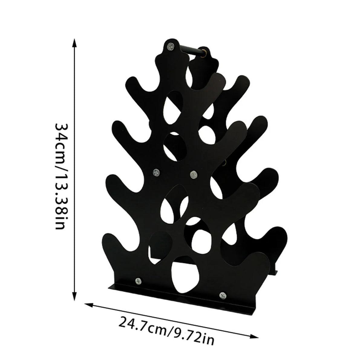 3-Tier Dumbbell Rack Stand – Compact Home Gym Storage