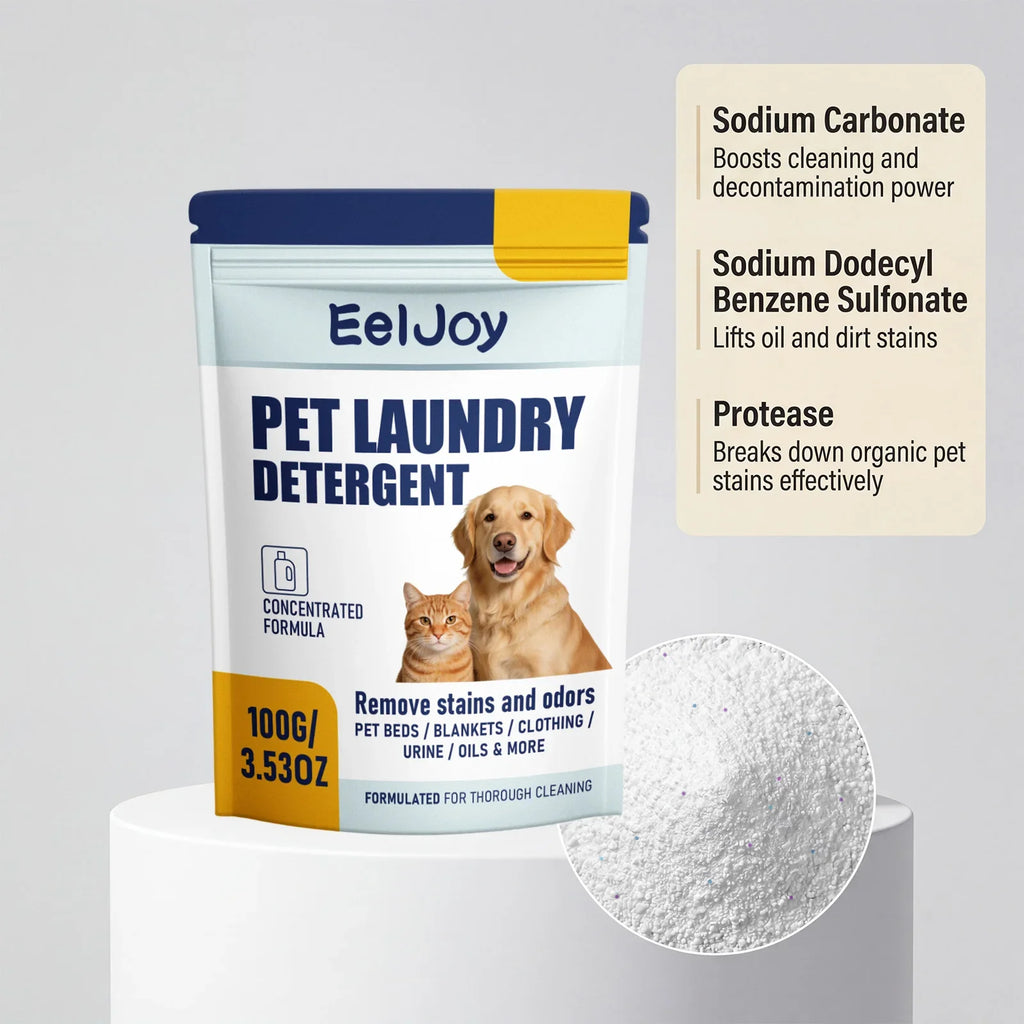 Concentrated Pet Laundry Detergent Powder – Stain & Odor
