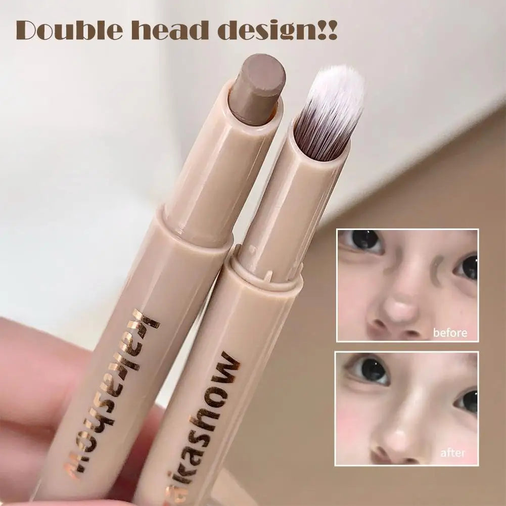 2-in-1 Contouring Pen & Brush | 3D Face Body Contour Stick