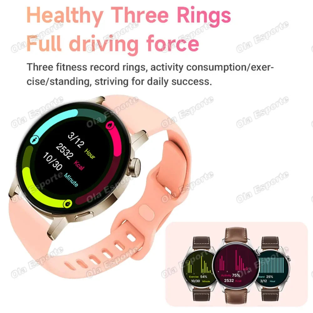 Ola Esporte Smartwatch – Bluetooth Call, Heart Rate & Fitness